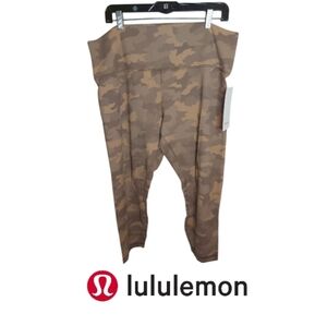 Lululemon Align 25" Heritage 365 Camo Beige